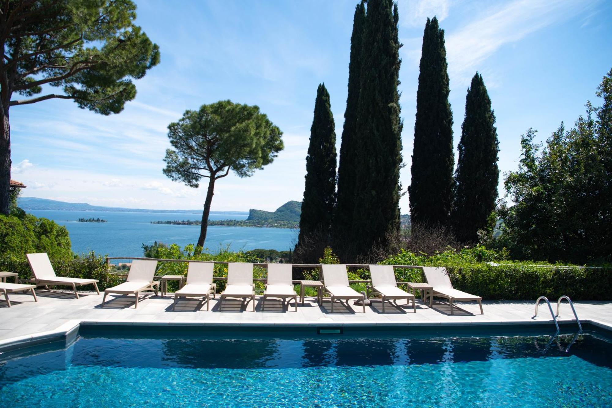 Villa Schindler Manerba del Garda Bagian luar foto
